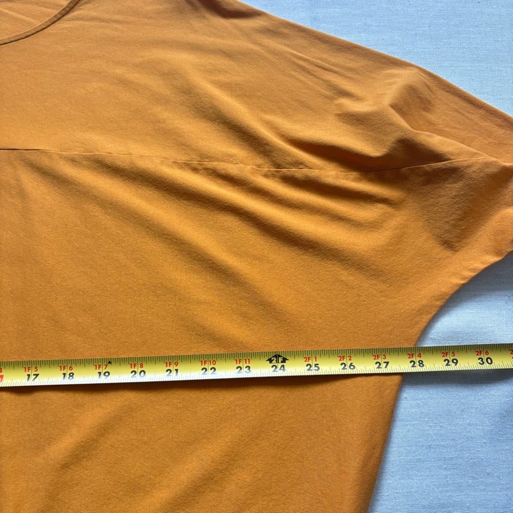COS Oversized Short Sleeve Shirt Orange L | Minimal Modern - Picture 5 of 7